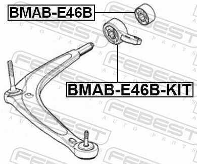 Сайлентблок переднего рычага (зад.) BMW E46 97-06