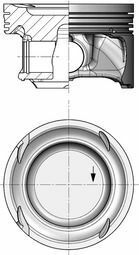 Поршень MB A-Class (W176)/B-Class (W246/W242) 2.0 (M270) 12-18 (83.00mm/STD)