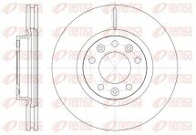 Диск гальмівній передні й 407 04-
