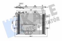 DB Радиатор кондиционера W211