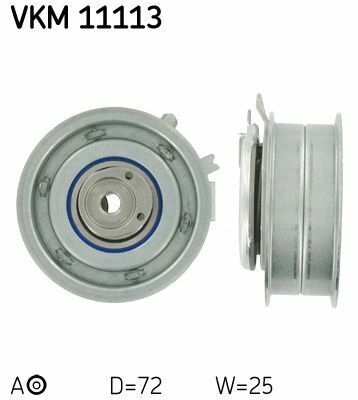 Ролик ГРМ VW Caddy 1.6E/T5 2.0E 94- (натяжний) (72х25) Ролик ГРМ VW Caddy 1.6E/T5 2.0E 94- (натяжний) (72х25)