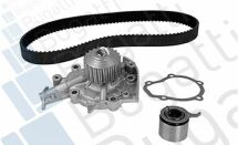 К-кт. грм (рем.+ролик+помпа) matiz, spark, daewoo