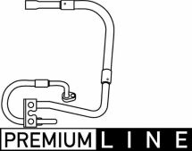 Трубка кондиционера FORD FIESTA/FUSION 1.4/1.6 01-12