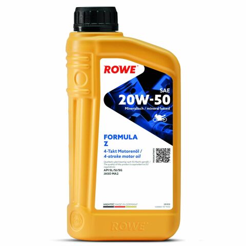 Моторна олива ROWE HIGHTEC FORMULA Z 20W-50, 1 літр Моторна олива ROWE HIGHTEC FORMULA Z 20W-50, 1 літр