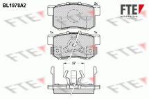 Комплект гальмівних накладок, дискове гальмо
