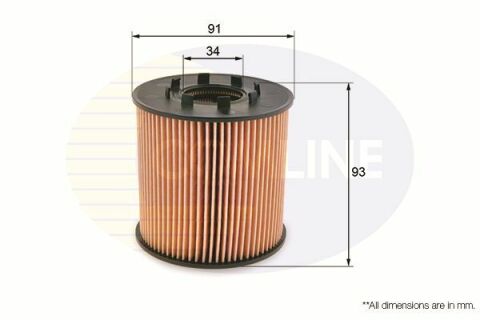 EOF172 Comline - Фильтр масла (аналог WL7306/OX210D)
