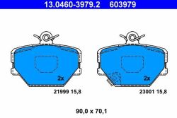 Колодки гальмівні (передні) Smart 0.6/0.7/1.0i/0.8cdi 98- Колодки гальмівні (передні) Smart 0.6/0.7/1.0i/0.8cdi 98-