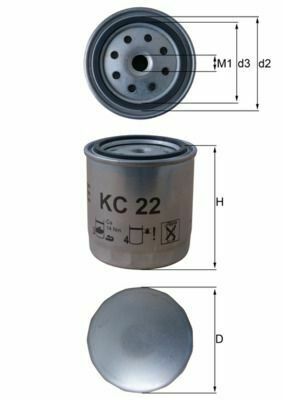 Фильтр топливный MB OM615-617