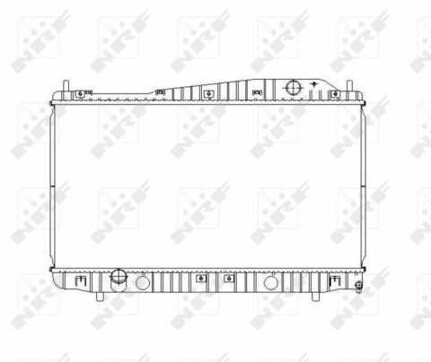 Радиатор охлаждения Chevrolet Epica/Daewoo Evanda 2.0 02-