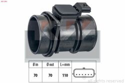 Расходомер воздуха Opel Movano 03-10, Vivaro 01- Ranault Kangoo 07-, Megane 05-09, Scenic 05-