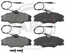 Тормозные колодки перед. 406 95-04 (TRW)