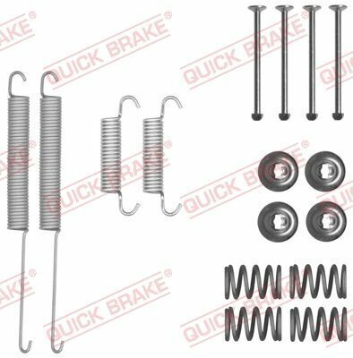 BRAKE Комплект пружинок колодок ручного гальма