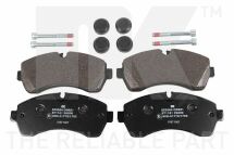 Комплект гальмівних накладок, дискове гальмо Комплект гальмівних накладок, дискове гальмо