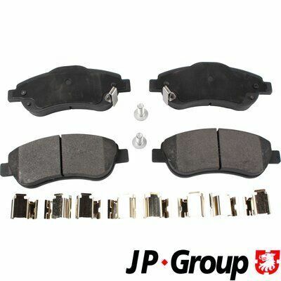 JP GROUP HONDA Тормозные колодки передн. CR-V III,IV 07-