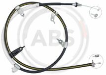 Трос ручного тормоза левый