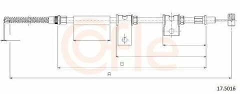 Трос ручника