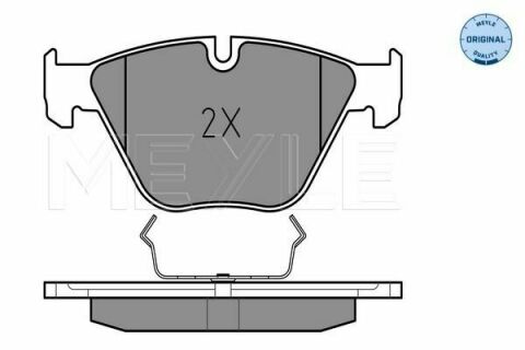 Колодки гальмівні (передні) BMW 3 (E90/E92/E93) 01-13 (Ate)