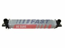 Радіатор інтеркулера 1.3MJET 16V, 1.4HDI 8V, 1.3HDI 8V FIAT Fiorino 07-, Qubo 08-19; PEUGEOT Bipper 08-17; CITROEN Nemo 08-17