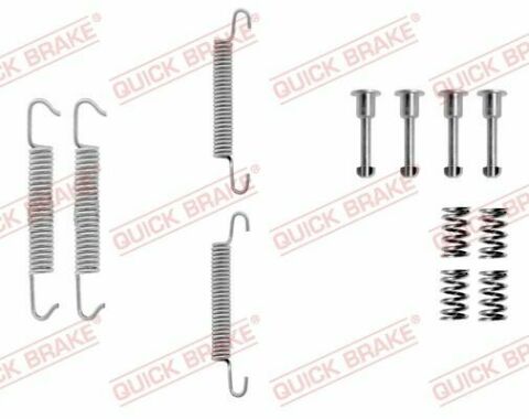 Комплект пружинок колодок ручника BMW 7 (E38)/8 (E31) 730-750i 90-01 (180x25) (Ate)