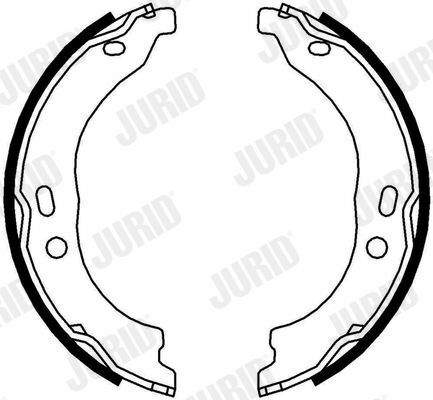 JURID CITROEN Щоки ручного гальма. Jumper 06- , FIAT DUCATO 120 Multijet 2,3 D 06-, PEUGEOT BOXER 2.2 HDi 100 06- JURID CITROEN Щоки ручного гальма. Jumper 06- , FIAT DUCATO 120 Multijet 2,3 D 06-, PEUGEOT BOXER 2.2 HDi 100 06-