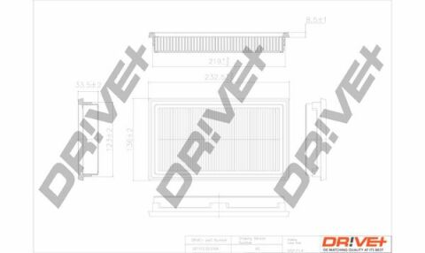 DP1110.10.0168 Drive+ - Фільтр повітря