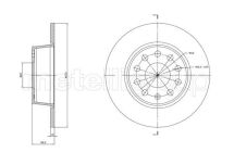 Диск гальмівний (задній) Audi Q2/Seat Ateca/VW T-Roc 16- (272x10) (з покриттям) (повний)
