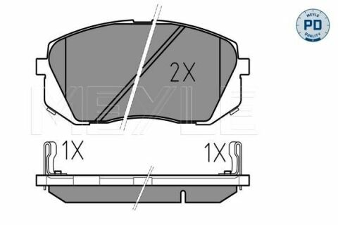 Колодки тормозные (передние) Hyundai i40/ix35/Kia Sportage 10-