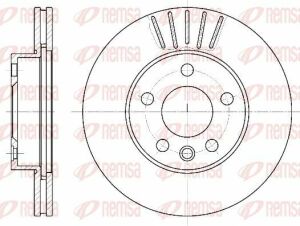 Диск тормозной перед. (вентил.) VW T4 (280*24)