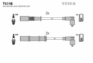 Кабель зажигания к-кт TESLA Fiat Dobol 1.4 10.05- ,Lancia 05-1.2