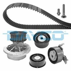 Комплект ГРМ (ремень+3 ролика+насос+крепеж) Opel Astra G,Corsa C 1.4/1.6 98-