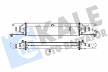 KALE FIAT Інтеркулер Grande Punto,Linea 1.3d 07-