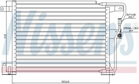 Конденсер  JP  GD  CHER(93-)4.0  i(+)[OE  55036473]