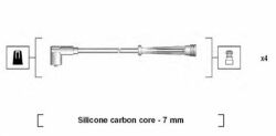 Комплект високовольтних проводів CLIO/Tбоковий O 1,2 96- [941145350732]