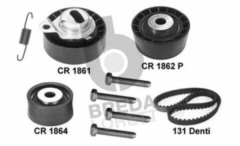 Комплект ГРМ 1.6-2.0i Escort 92-99/Mondeo 93-01/Fiesta 92-96