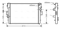 Радіатор охолодження IVECO DAILY 29L12 (2000) 2.3