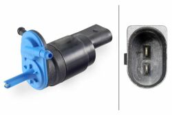 Насос опрыскивателя Polo 97-, Golf III,IV,V, BoraAudi A3/4/6 98-,BMW E36,i3,DB W168/369/210,Mini,Skoda Fabia,Octavia,Roomster,Caddy III,T5,Passat,Touareg 10-,Touran,T4