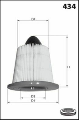 EL3870 Фільтр повітря ( аналогWA6531/LX1937)