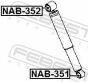 Сайлентблок заднего амортизатора Qashqai+2/X-Trail 07-, фото 2 - интернет-магазин Auto-Mechanic