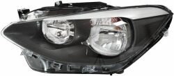 Фара основная галогенная, с мотором, H7/H7 PY21W W21W левая BMW F20/21 10– Фара основная галогенная, с мотором, H7/H7 PY21W W21W левая BMW F20/21 10–