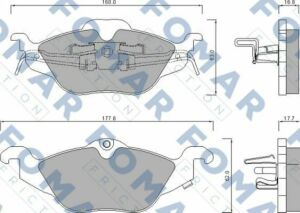 Колодки гальмівні дискові