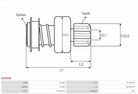 Бендикс стартера Бендикс стартера
