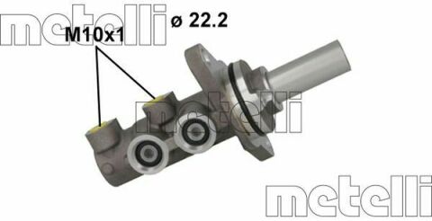 Цилиндр тормозной (главный) Toyota Corolla 01-18 (-ESP) (d=22.2mm) (Alu) Цилиндр тормозной (главный) Toyota Corolla 01-18 (-ESP) (d=22.2mm) (Alu)