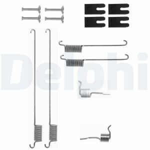 DELPHI LANDROVER К-т настановний задніх гальм. колодок Freelander 1,8-2,0 -06