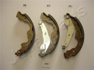 JAPANPARTS CITROEN Щеки тормозные C1,Opel Agila,Suzuki Swift,Toyota Yaris