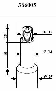 366005 KYB - Картридж стійки амортизатора, _Excel-G_ (Twin Tube Gas)