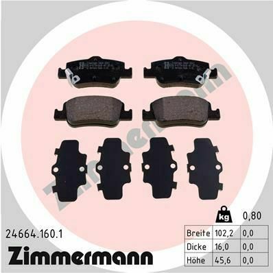 Колодки гальмівні (задні) Toyota Auris 06-/Corolla 1.3-2.0D 12- (Bendix-Bosch)