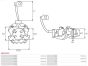 Щеткодержатель стартера Hyundai Santa Fe 00-05/Mitsubishi Galant 96-04, фото 2 - интернет-магазин Auto-Mechanic