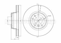 Гальмівний диск перед. E38 (94-02)