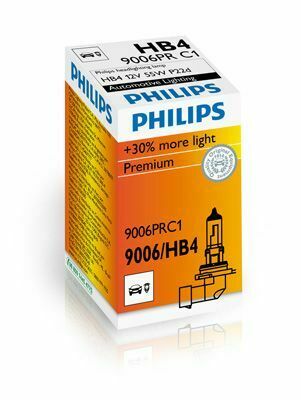 9006PRC1 (PHILIPS) HB4 Vision (+30%) 12V 55W P22d