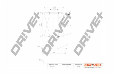 DP1110.11.0141 Drive+ - Фільтр оливи